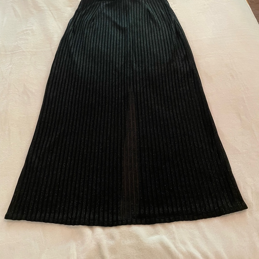 *2 for $20*  Maxi Skirt ~ Black ~ Sheer ~ S/M
